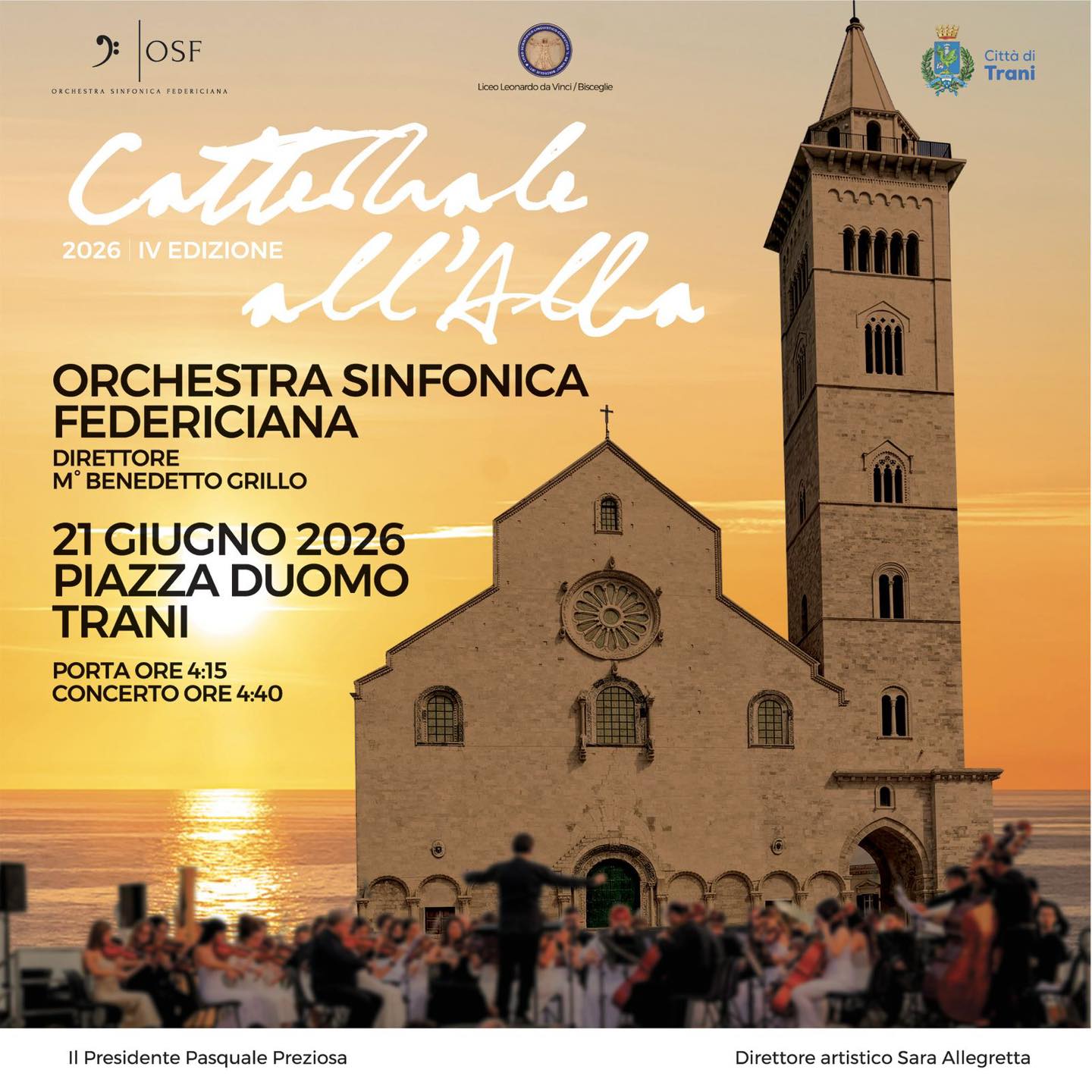 CATTEDRALE ALL'ALBA - Quarta Edizione